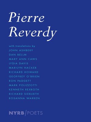 cover image of Pierre Reverdy